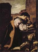 Domenico Fetti Melancholy oil painting